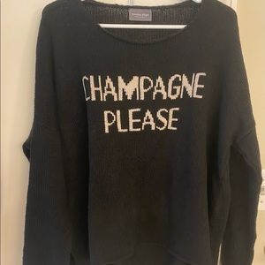 Wooden Ships Champagne Please Sweater